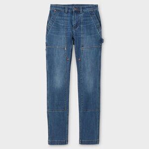 Duluth Women's Double Flex Denim Slim Leg Jeans with 7 pockets